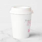 Het is een meisje papieren bekers (Rechts)