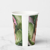 Het is een meisje papieren bekers (Rechts)