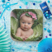 Het is een meisje papieren bordje (Feest)