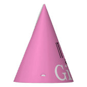 Het is een meisje! Pet baby shower partij Feesthoedjes (Links)