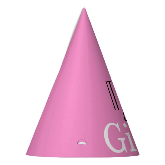 Het is een meisje! Pet baby shower partij Feesthoedjes