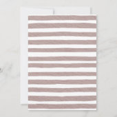 Het is een Meisje Pink Boho Waterverf Doek Baby sh Kaart (Achterkant)