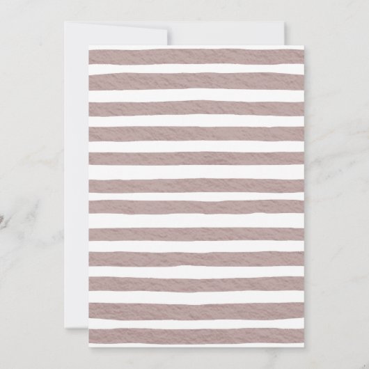 Het is een Meisje Pink Boho Waterverf Doek Baby sh Kaart (Achterkant)