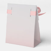 Het is een meisje-regenboog-wolk-waterverf bedankdoosjes (Achterkant)