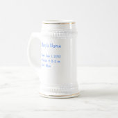 Het is een meisje roze Beer Bierpul (Voorkant links)