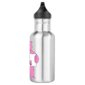 Het is een meisje roze Beer Waterfles (Rechts)