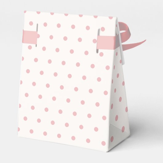 Het is een meisje roze prinses Beer Baby shower Bedankdoosjes (Achterkant)