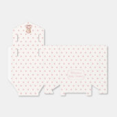Het is een meisje roze prinses Beer Baby shower Bedankdoosjes (Uitgevouwen)