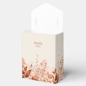 Het is een meisje rustieke bloemige Herfst Baby sh Bedankdoosjes (Geopend)