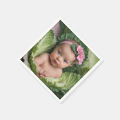 Het is een meisje servet (Hoek)