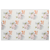 Het is een meisje! stof (Fat Quarter)