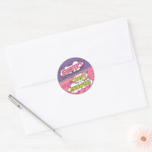 Het is een meisje stripboek superhelden baby showe
