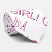 Het is een meisje stropdas (Opgerold)