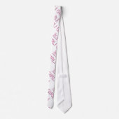 Het is een meisje stropdas (Achterkant)