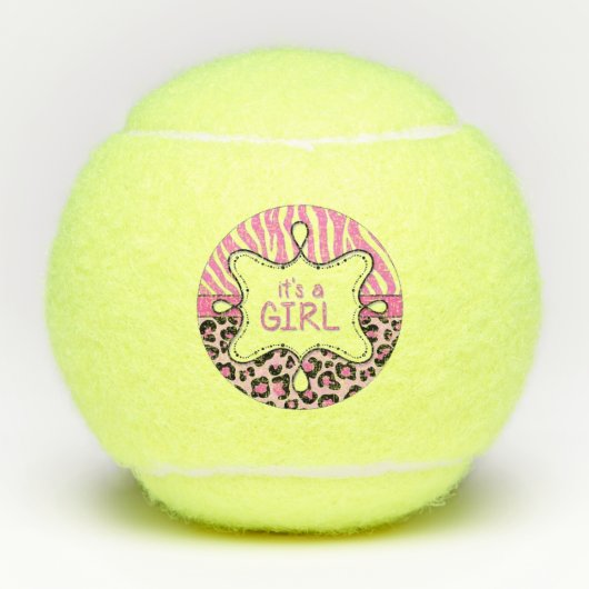 Het is een meisje tennisballen (Voorkant)