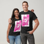 Het is een meisje voor babyshower-feestviering t-shirt (Unisex)