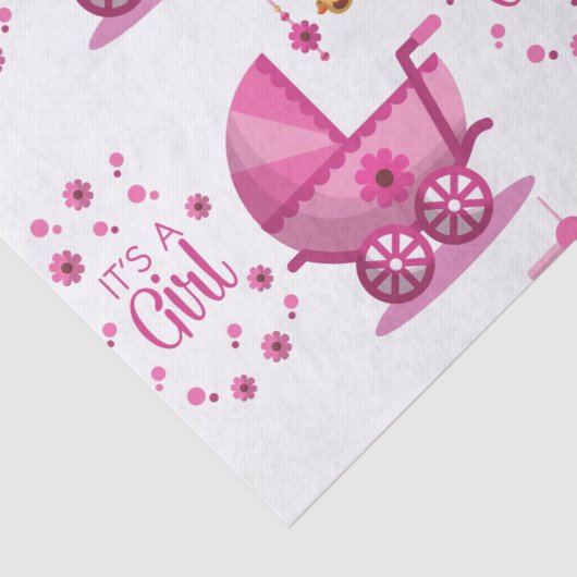 Het is een meisjespapier tissuepapier (Detail)