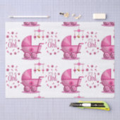 Het is een meisjespapier tissuepapier (Craft)