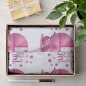 Het is een meisjespapier tissuepapier (Geschenk)