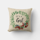 Het is een meisjesseksespecifieke piloot kussen (Voorkant)