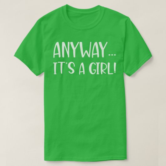 Het is een meisjesseksonthaal t-shirt (Design voorkant)