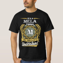 Het is een Mela-ding dat je niet zou begrijpen