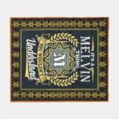 Het is een Melvin ding dat je niet kon begrijpen Fleece Deken (Voorkant (Horizontaal))