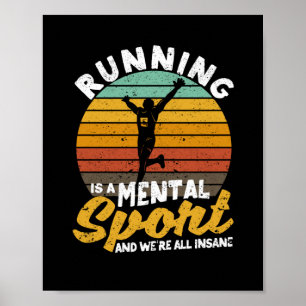 Het is een mentale sport van het ene land naar het poster