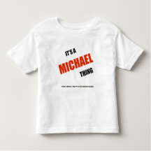 "Het is een Michael Thing" T-Shirt