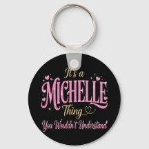 Het is een Michelle-ding Roze Goud Vrouwen Cadeau