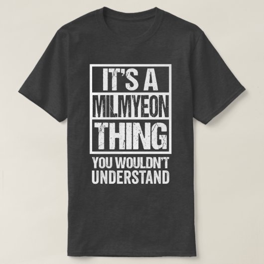 Het is een miljoen-ding dat je Korea niet zou begr T-shirt (Design voorkant)