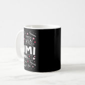 Het is een Mimi-ding dat grappig zegt dat Cute Gra Koffiemok (Voorkant links)