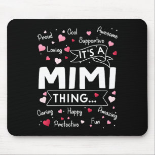 Het is een Mimi-ding dat grappig zegt dat Cute Gra Muismat