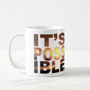 Het is een mogelijke Mok met zonnekoffie
