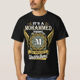 Het is een Mohammed-ding dat je niet kon begrijpen T-shirt