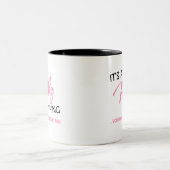 Het is een Molly ding dat je niet zou begrijpen Tweekleurige Koffiemok (Center)