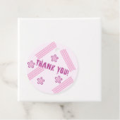 Het is een Monster Truckin' Party Custom Photo Bedankjes Labels (In situ)