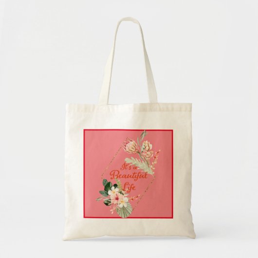 Het is een mooie Canvas tas (Voorkant)