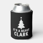 Het is een mooie Clark kerstvakantie Blikjeskoeler (Blikje Voorkant)