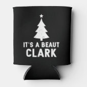 Het is een mooie Clark kerstvakantie Blikjeskoeler (Voorkant)