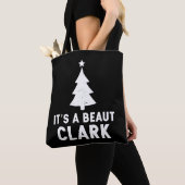 Het is een mooie Clark kerstvakantie Tote Bag (Dichtbij)
