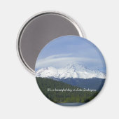 Het is een mooie dag aan het Siskiyomeer. Magneet (Voorkant / Achterkant)