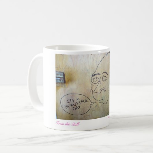 Het is een mooie dag koffiemok (Voorkant links)