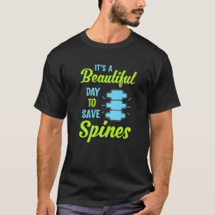 Het is een mooie dag om de ruggengraat van de stek t-shirt