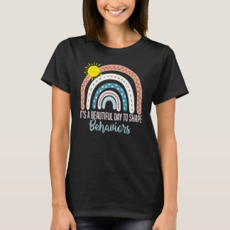 Het is een mooie dag om gedrag te vormen Autisme A T-shirt