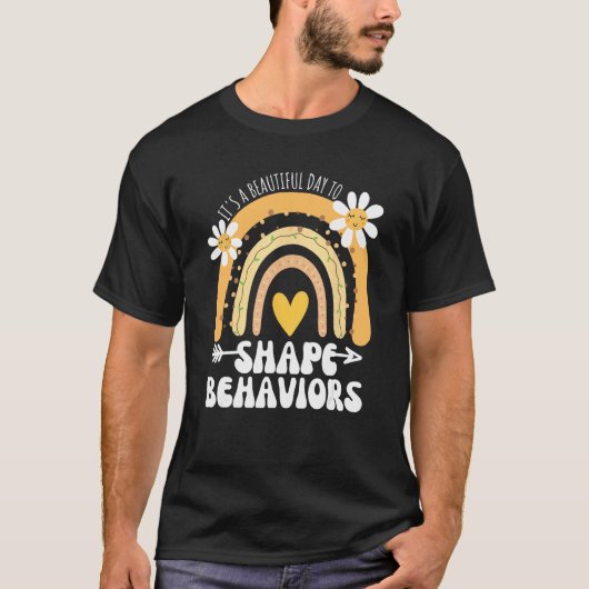 Het Is Een Mooie Dag Om Gedragingen Vorm Te Geven T-shirt (Voorkant)