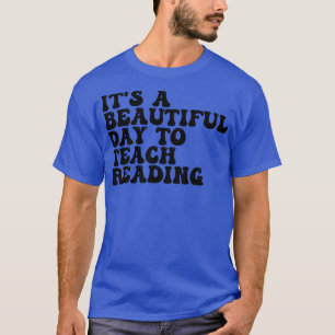 Het is een mooie dag om het lezen te leren 2 t-shirt