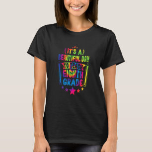 Het is een mooie dag om les te geven aan een leraa t-shirt