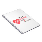 Het is een mooie dag om levens te redden notitiebo notitieboek (Rechterzijde)