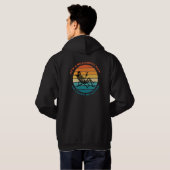 Het Is Een Mooie Dag Om Me Met Rust Te Laten Retro Hoodie (Achterkant volledig)